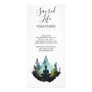 Centre Within Forest Meditation Rack Card