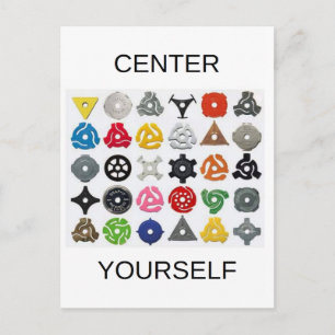 Centre Yourself Postcard
