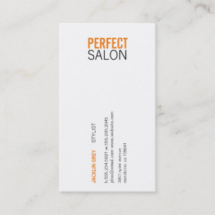 Centred Type Appointment Variation (citrus)