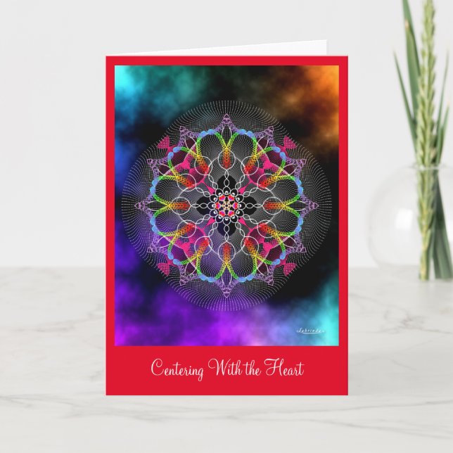 Centring With the Heart Card (Front)