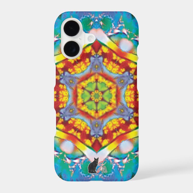 Centris Kaleidoscope iPhone Case (Back)