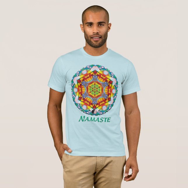 Centris Namaste Kaleidoscope T-Shirt (Front Full)