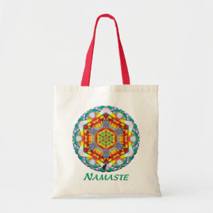 Centris Namaste Kaleidoscope Tote Bag