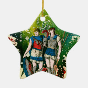 Centurians by Michael Moffa Ceramic Tree Decoration