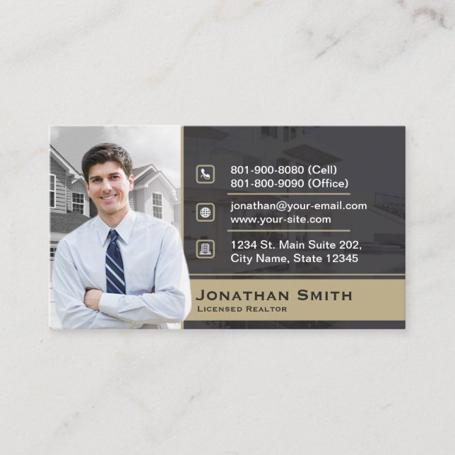 Century 21 Real Estate Business Card (Front)