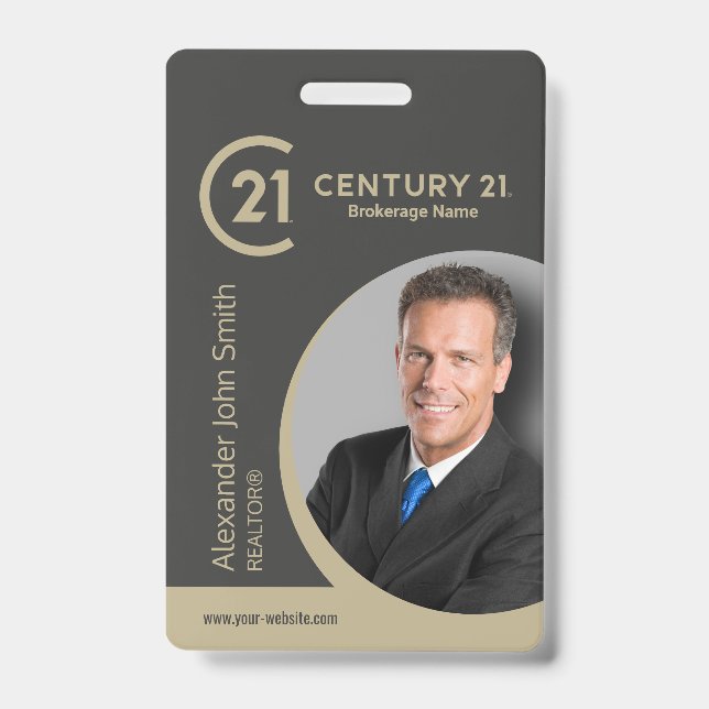 Century 21 Realtor ID Card Badge (Front)