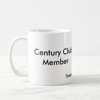 Century Club Member Coffee Mug