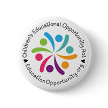 CEO Act Round Button with Heart Font