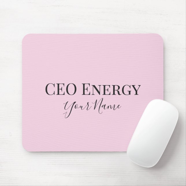 CEO Energy Personalised Mouse Pad – Feminine CEO  (With Mouse)