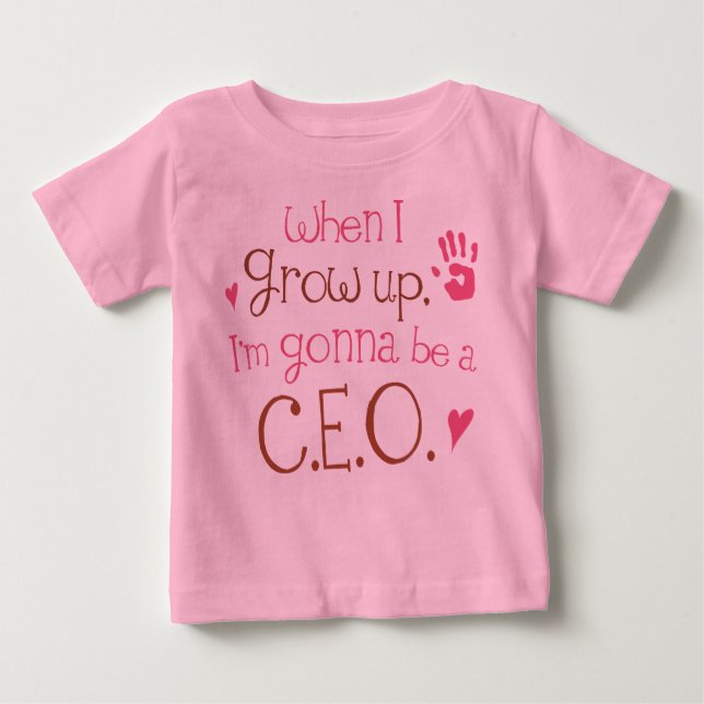 Ceo (Future) Infant Baby T-Shirt (Front)