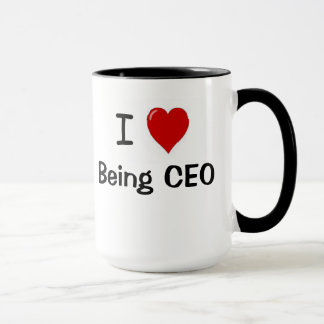 CEO Gift I Love Being CEO Special Chief Executive Mug
