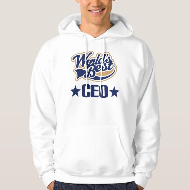 CEO Gift (Worlds Best) Hoodie (Front)