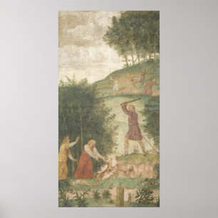 Cephalus, Hunt - Bernardino Luini Fine Art Poster