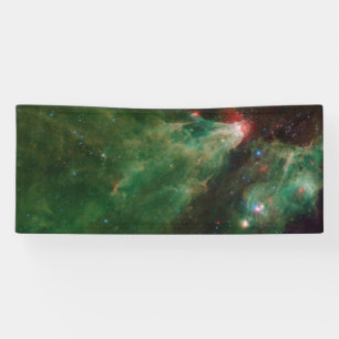 Cepheus B and C Green Nebula Banner