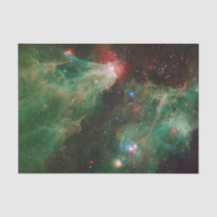 Cepheus B and C Green Nebula Tissue Paper