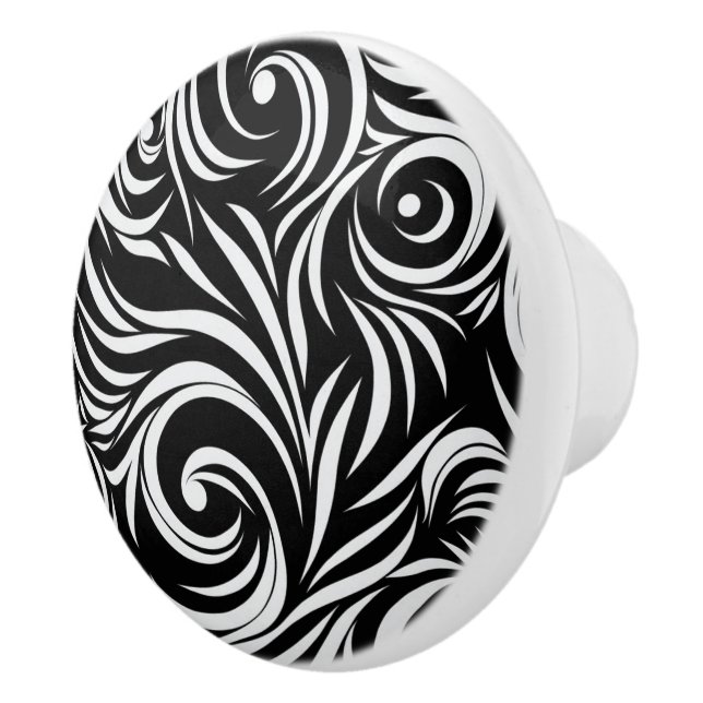 Ceramic Cabinet Knob (Right)