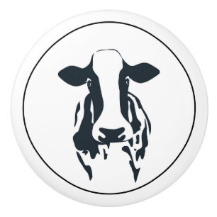 Ceramic Cabinet Knob-Cow Knob