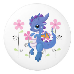 Ceramic Cabinet Knob-Dragon Knob