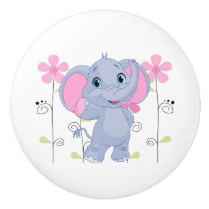 Ceramic Cabinet Knob-Elephant Knob