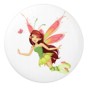 Ceramic Cabinet Knob-Fairy Ceramic Knob