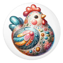 Ceramic Chicken Theme 