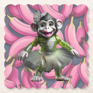 Ceramic Chimp Coaster