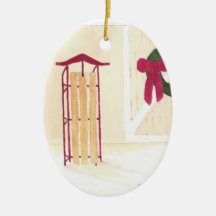 Ceramic Christmas Ornament