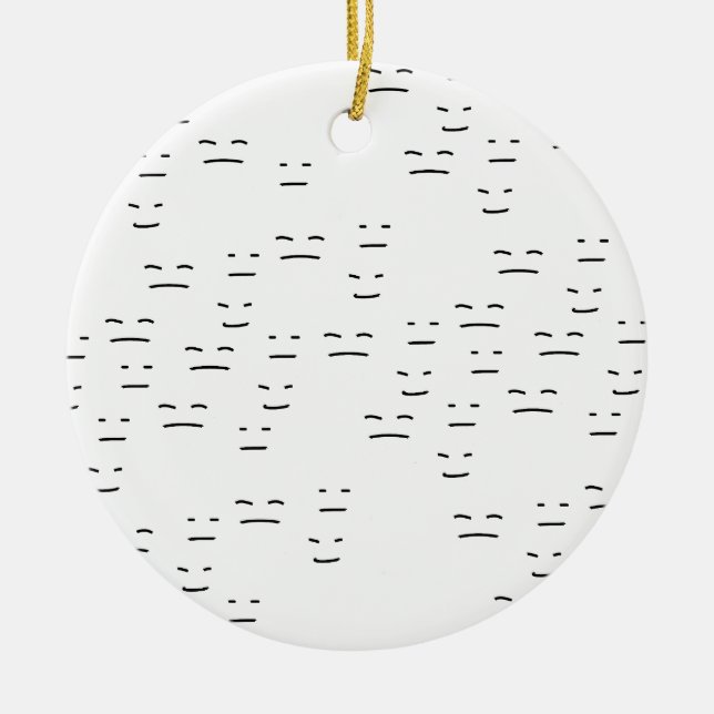 Ceramic Circle Ornament (Front)