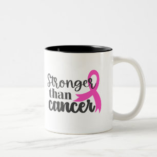 Ceramic Coffee Mug-Breast Cancer Two-Tone Coffee Mug