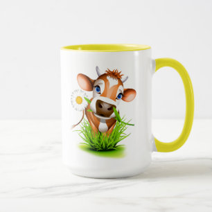 Ceramic Coffee Mug-Cow Coffee Mug