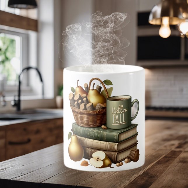 Ceramic Coffee Mug Hello Fall (Creator Uploaded)