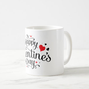 Ceramic Coffee Mug-Valentine Hearts Mug