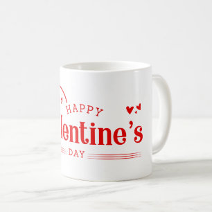 Ceramic Coffee Mug-Valentine Hearts Mug