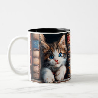 Ceramic Coffee Tea Cocoa Mug | Calico Kitten