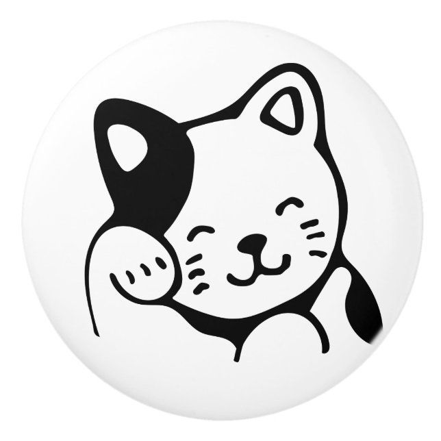 Ceramic Knob. Cat. Ceramic Knob (Front)