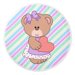 Ceramic Knob/Cute Bear Knob