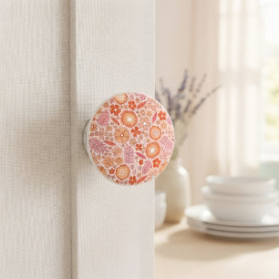Ceramic Knobs, Kitchen Cabinet Knobs, Bohemian  Knob