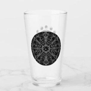Ceramic Lace Black Glass