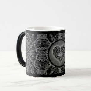 Ceramic Lace Black Magic Mug