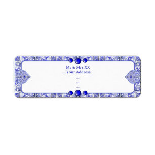 Ceramic Lace Blue of Greece