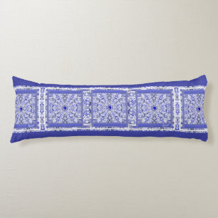 Ceramic Lace Blue of Greece Body Cushion
