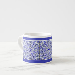 Ceramic lace Blue of Greece Espresso Cup