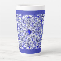 Ceramic lace Blue of Greece