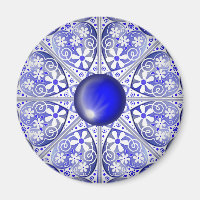 ceramic lace Blue of Greece
