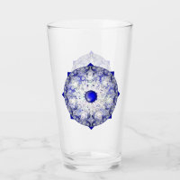 Ceramic Lace Blue of Greece & snowflake