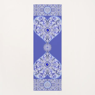 Ceramic lace Blue of Greece Yoga Mat