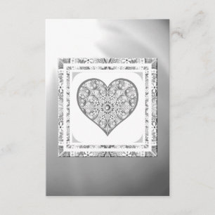 Ceramic Lace grey Enclosure Card