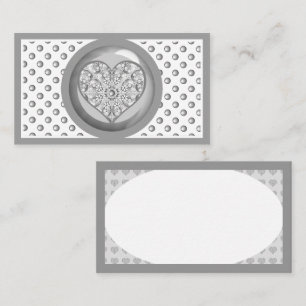 Ceramic Lace grey Enclosure Card