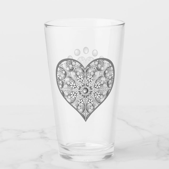 Ceramic Lace grey Glass (Front)