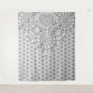 Ceramic Lace grey Tapestry